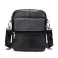 Men's Leather Hip Bag Crossbody | Versatile Phone Pouch