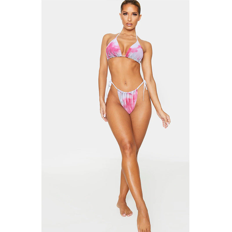 Women's 3-Piece Bikini Set – Sexy Split Swimwear Summer Look