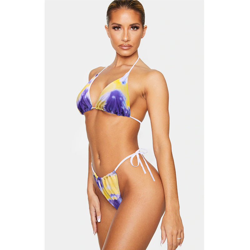 Women's 3-Piece Bikini Set – Sexy Split Swimwear Summer Look
