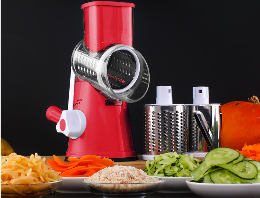 Round Mandoline Vegetable Slicer - Julienne Slicer Grater