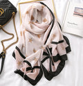 Cotton Scarf Leopard Print Lightweight Long Women Men Elegant