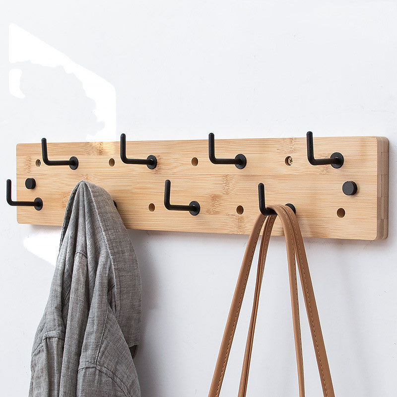 Wall coat rack hooks modern hallway living room clothes hooks organization