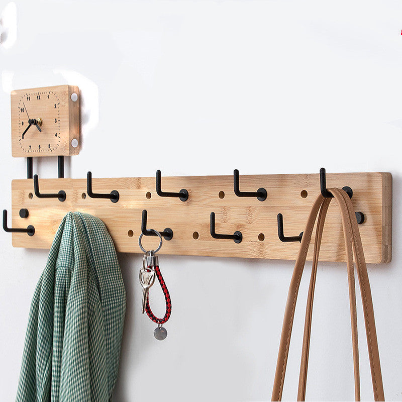 Wall coat rack hooks modern hallway living room clothes hooks organization