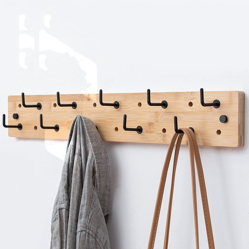 Wall coat rack hooks modern hallway living room clothes hooks organization