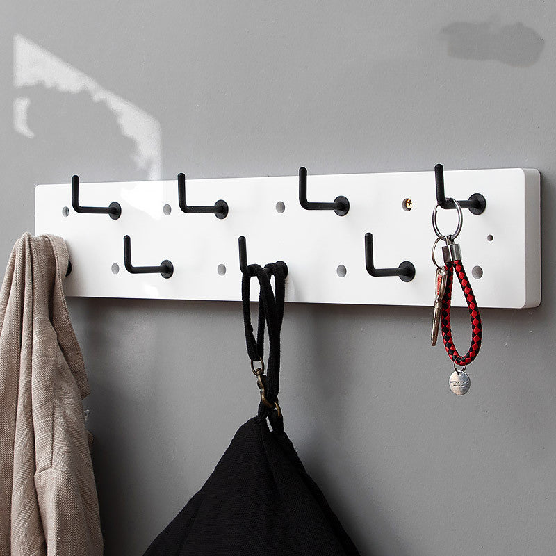 Wall coat rack hooks modern hallway living room clothes hooks organization