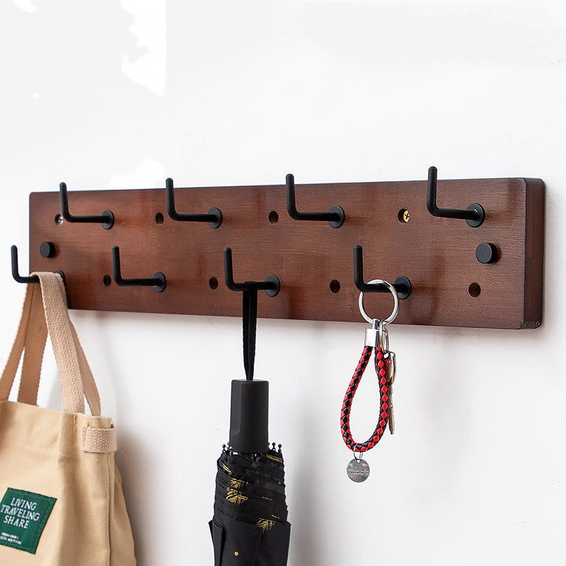 Wall coat rack hooks modern hallway living room clothes hooks organization