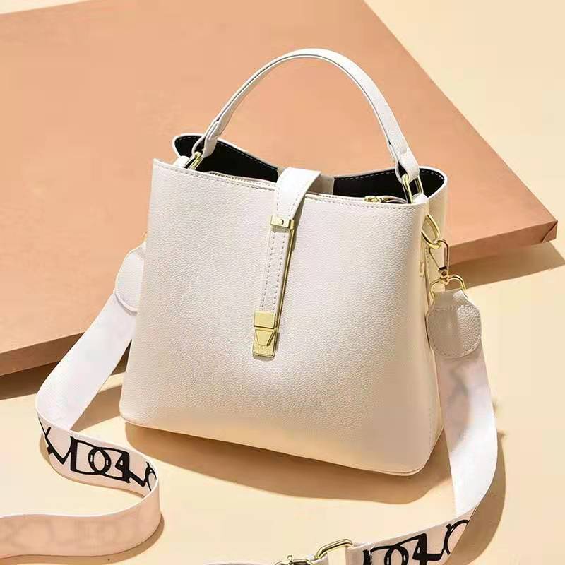 Women's Bucket Bag Shoulder Bag Drawstring Bag Elegant