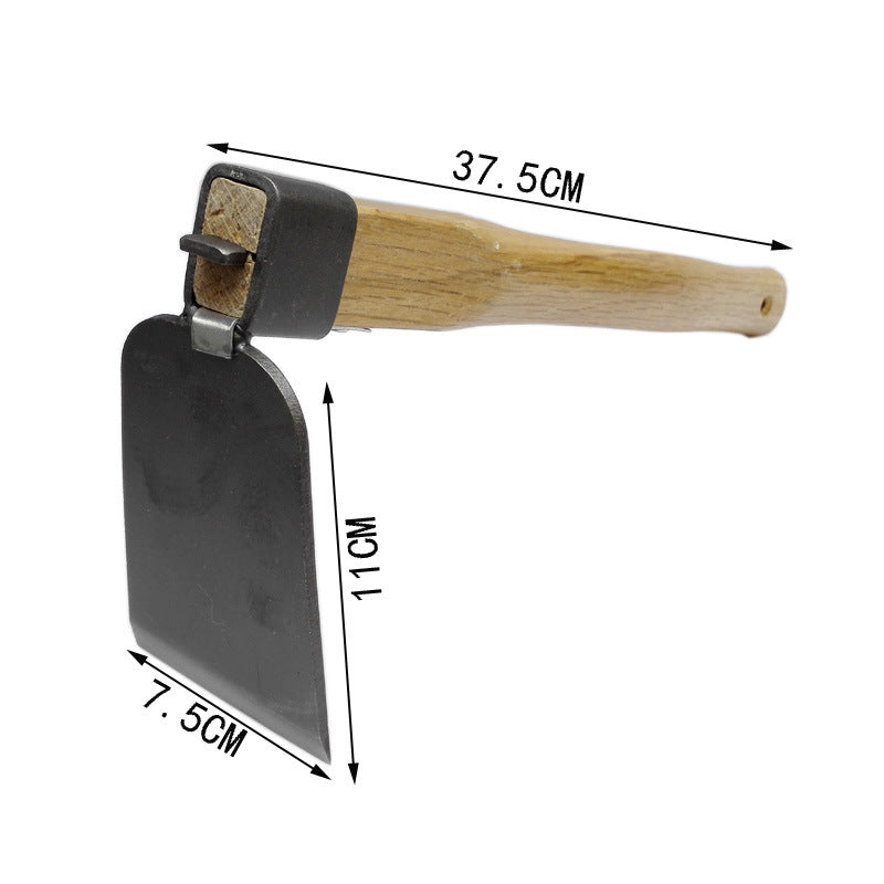 Gartenwerkzeug aus Karbonstahl – Handwerkzeug mit Holzgriff