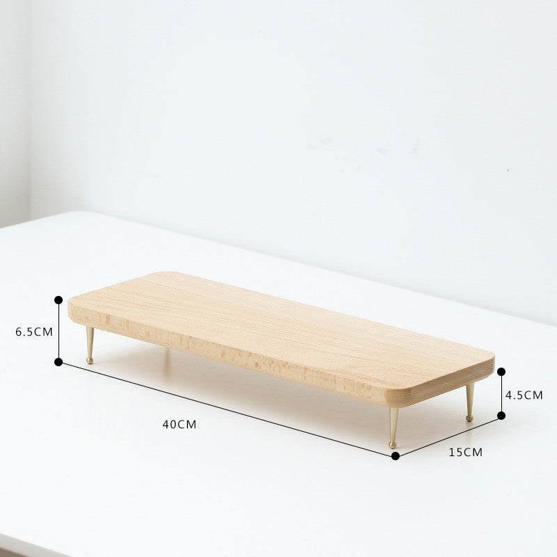Walnut Desk Organizer | Office Shelf Storage System