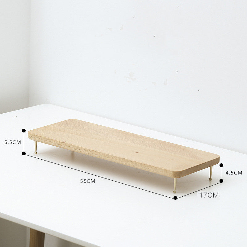 Walnut Desk Organizer | Office Shelf Storage System