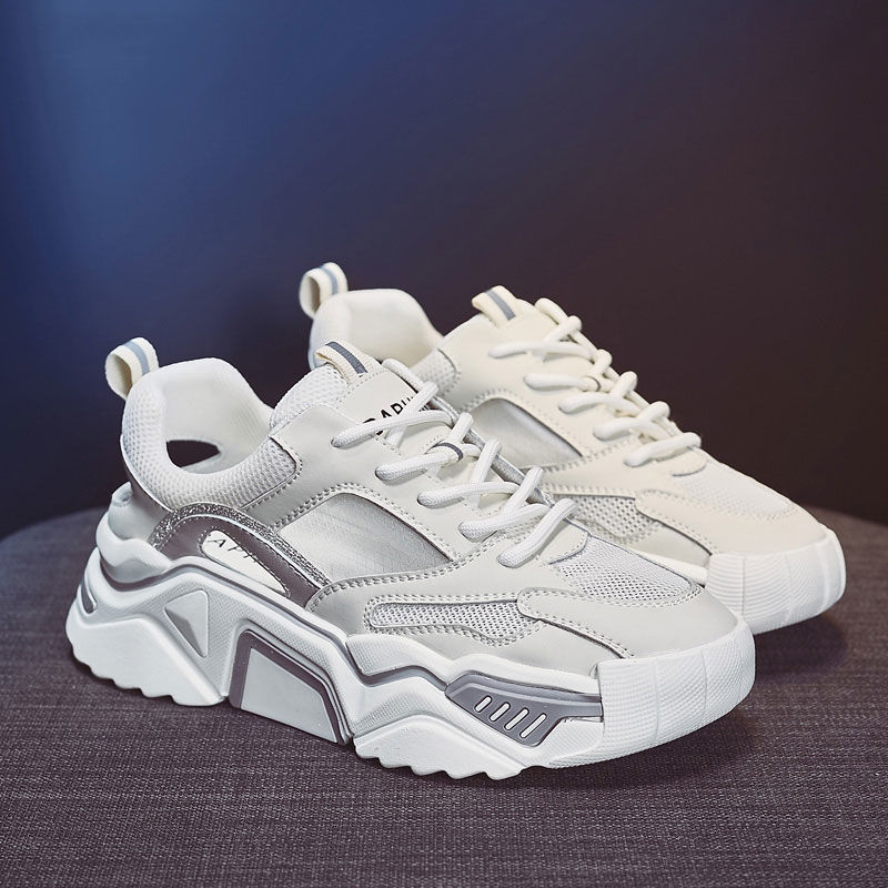 Damen Dad Sneaker | Atmungsaktive Mesh Plateauschuhe