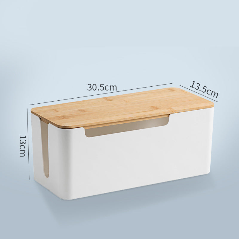 Cable Management Box | Cable Organizer Power Strip Organization