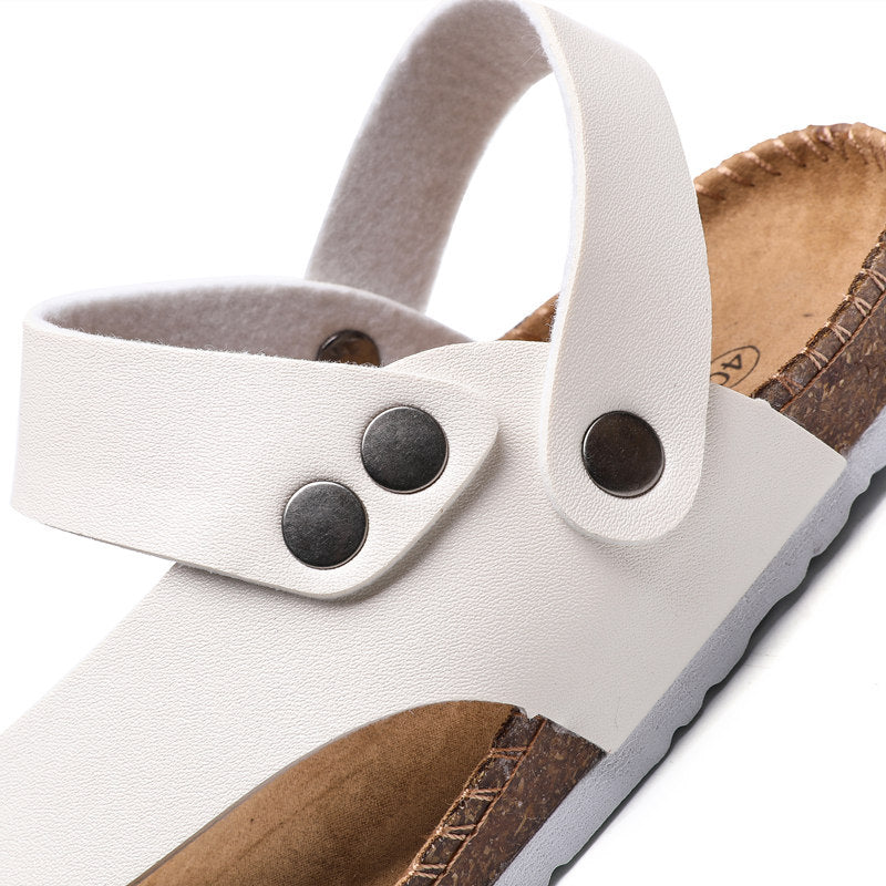Men's Cork Flip Flops | Lightweight & Summer Beach Slippers