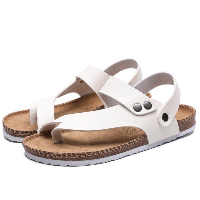 Men's Cork Flip Flops | Lightweight & Summer Beach Slippers