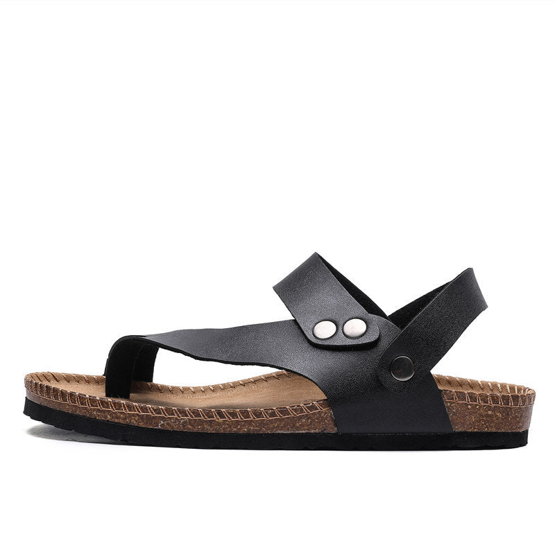 Men's Cork Flip Flops | Lightweight & Summer Beach Slippers