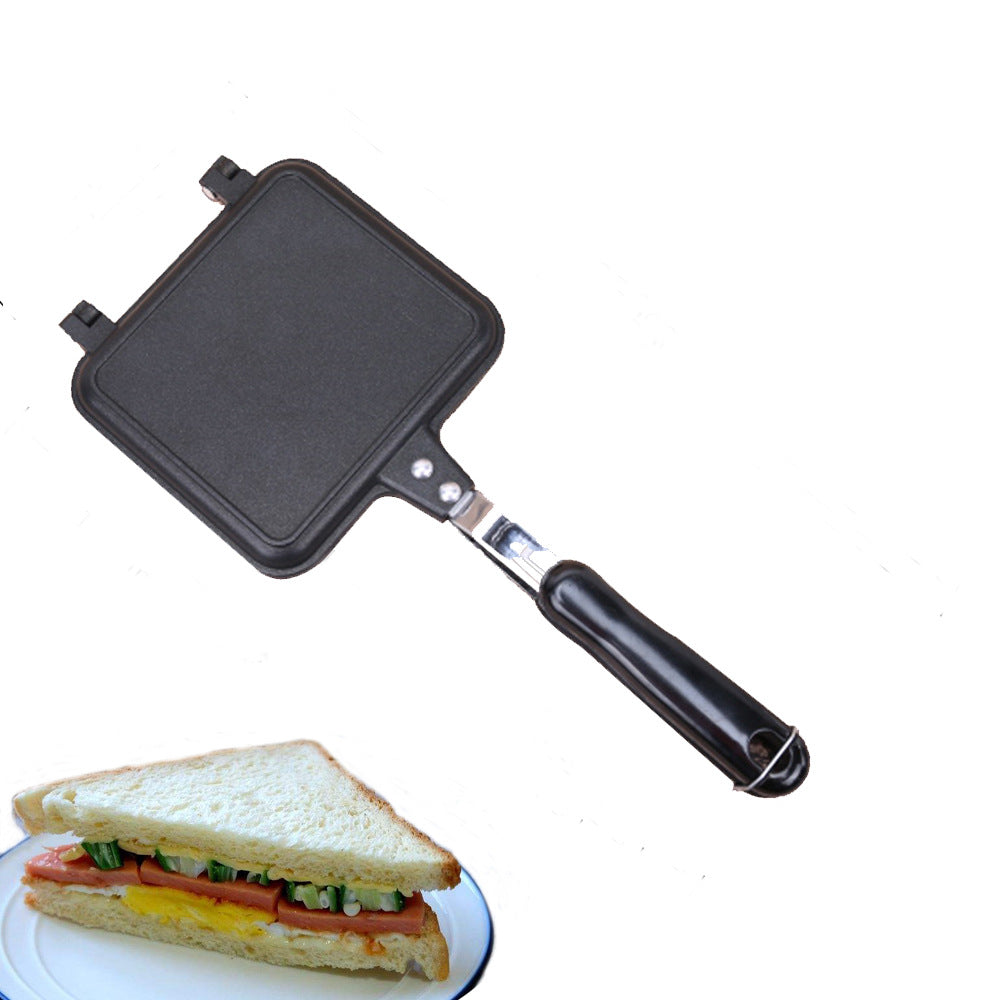 Sandwich Toaster Pfanne Antihaft – Brotbackform für Gasherd