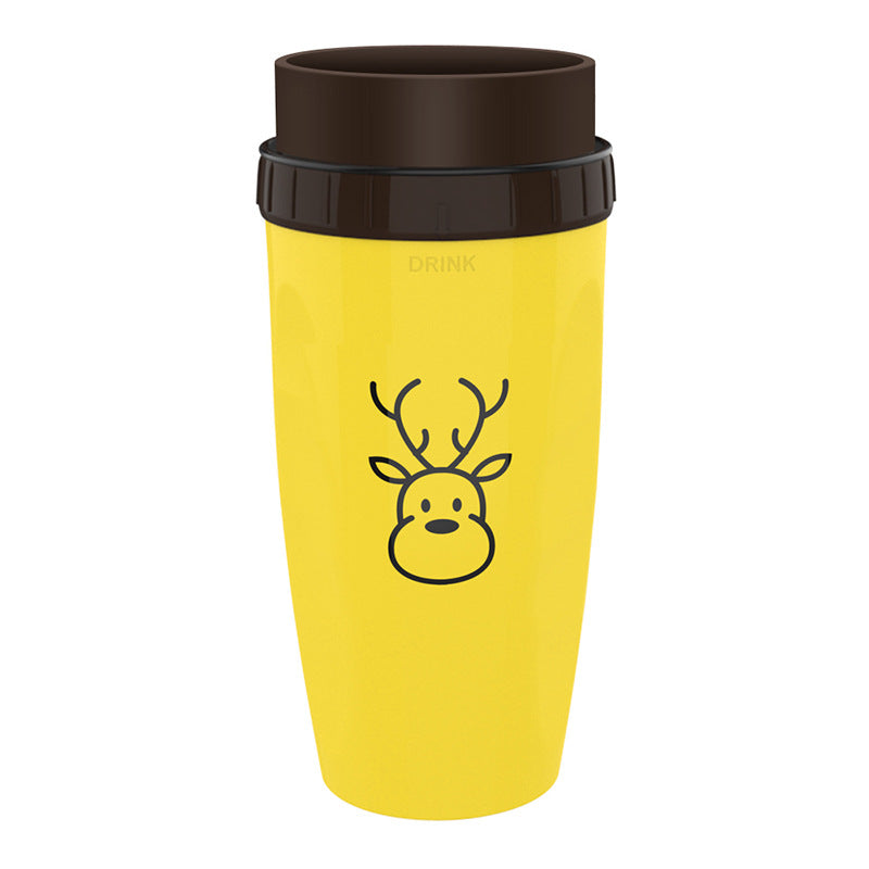 Isolier Trinkbecher To Go – Auslaufsicherer Reise Tumbler mit Strohhalm