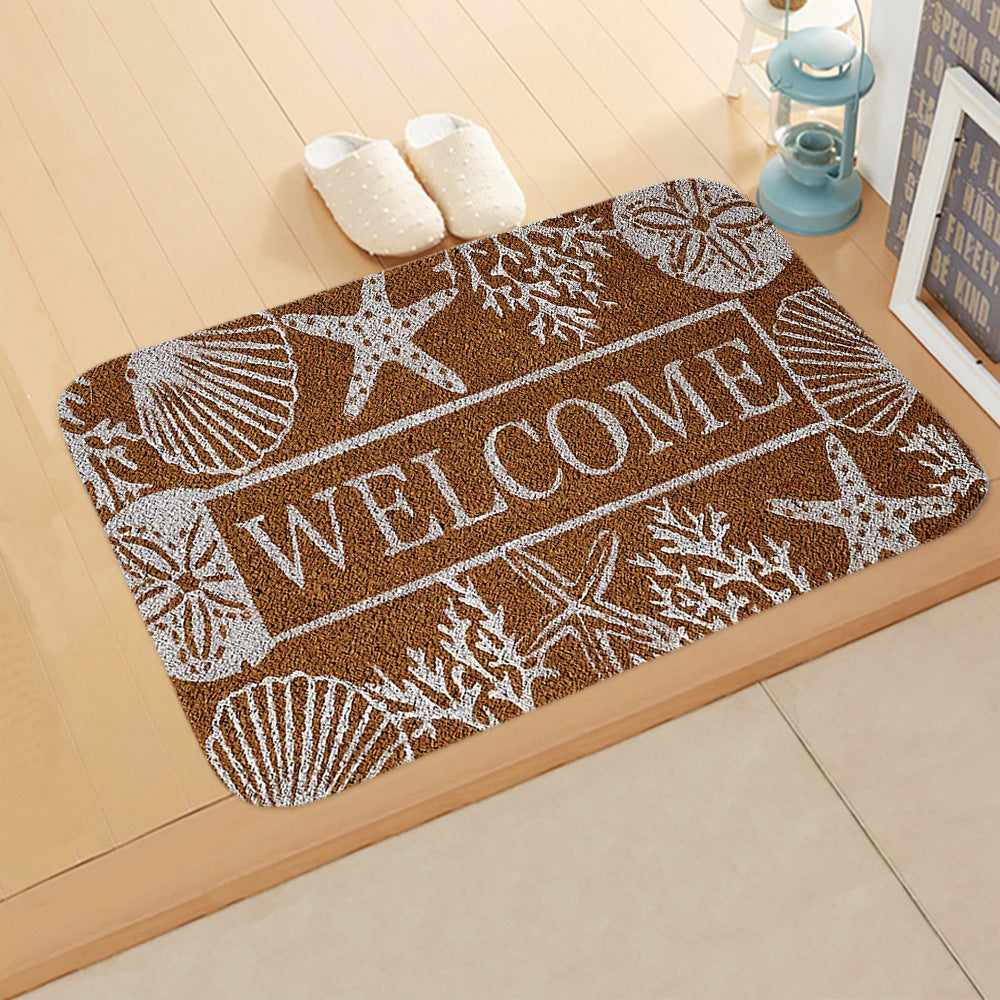Welcome Doormat | Non-Slip Dirt Trapper Entrance Mat