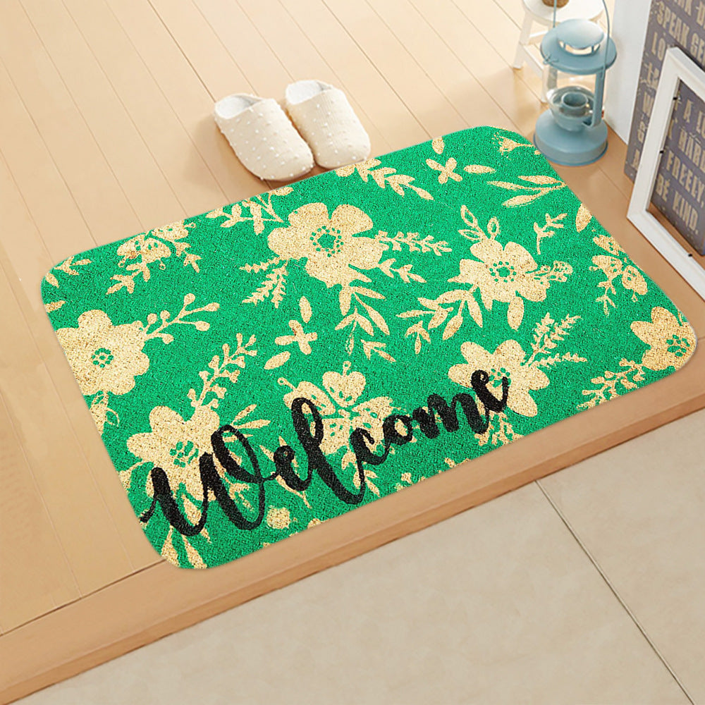 Welcome Doormat | Non-Slip Dirt Trapper Entrance Mat