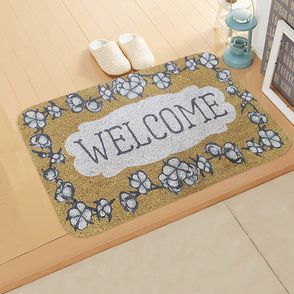 Welcome Doormat | Non-Slip Dirt Trapper Entrance Mat