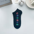 Women's Retro Floral Socks – Flat Invisible Comfort Socks