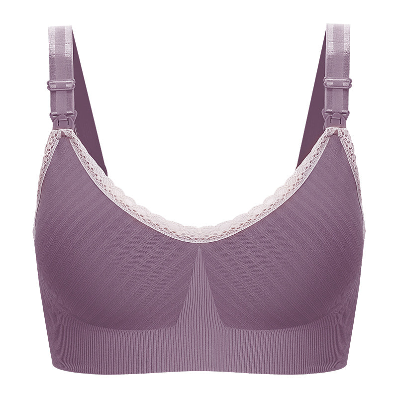 Maternity Nursing Bra for Women | Seamless Push-Up Nursing Bra