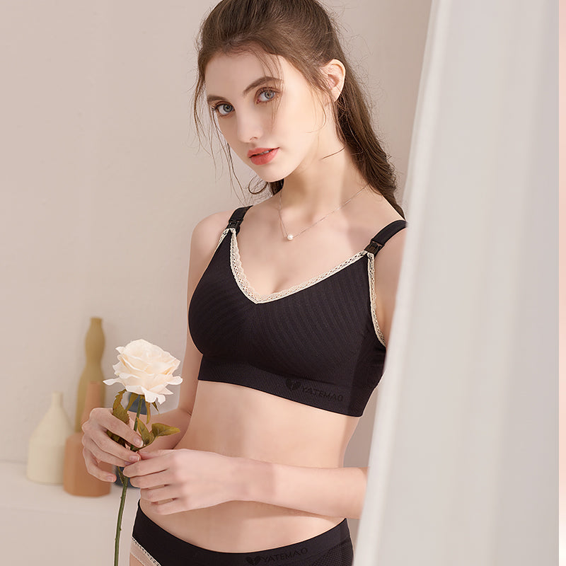 Maternity Nursing Bra for Women | Seamless Push-Up Nursing Bra