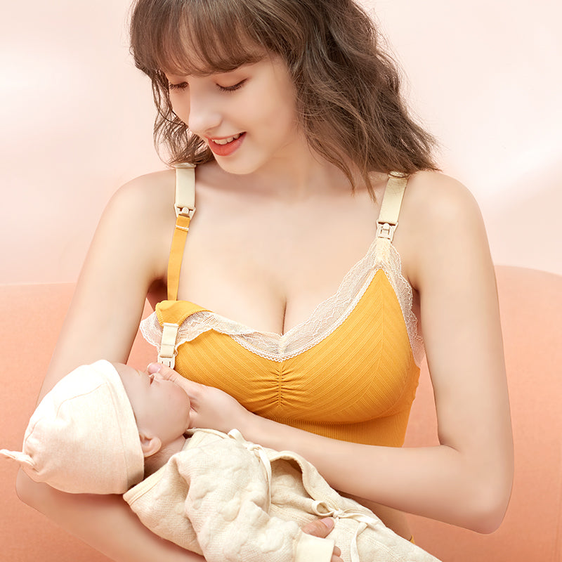 Maternity Nursing Bra for Women | Seamless Push-Up Nursing Bra