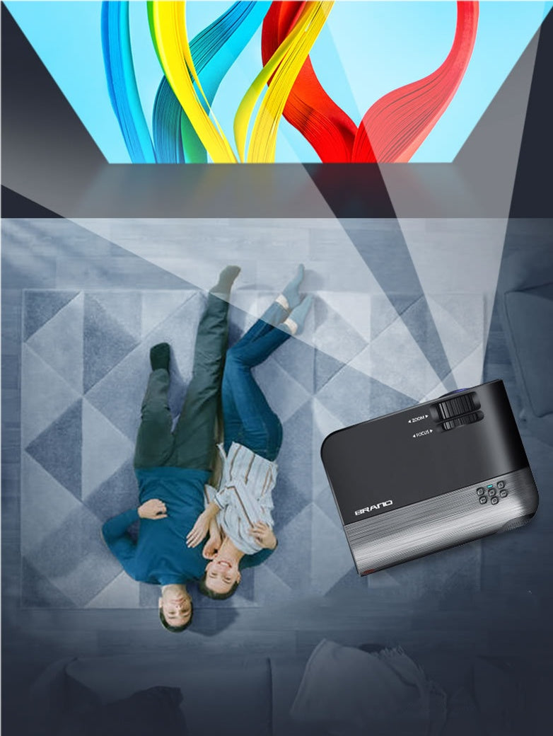 Kabelloser WLAN Mini Beamer – Tragbarer Smartphone Projektor HD