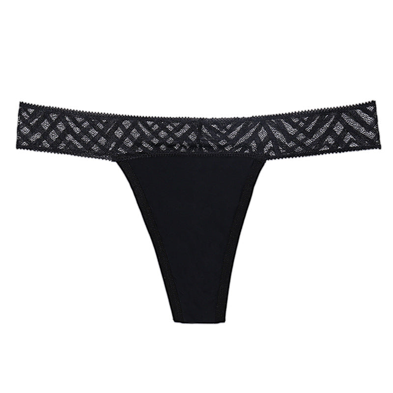 Sexy Lace Thong for Women | Seamless Cotton Underwear