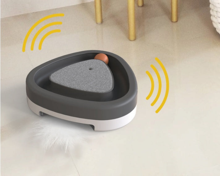Katzenspielzeug elektrisch | Drehteller interaktiv Kratztrainer