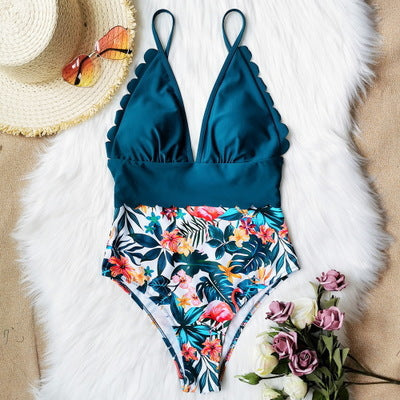 Women's Plus Size Swimsuit - Elegant Shaping One-Piece