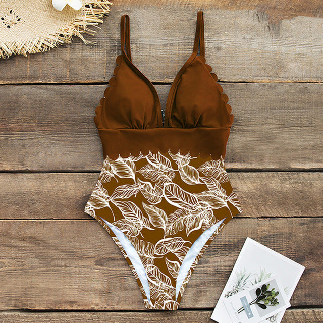 Women's Plus Size Swimsuit - Elegant Shaping One-Piece