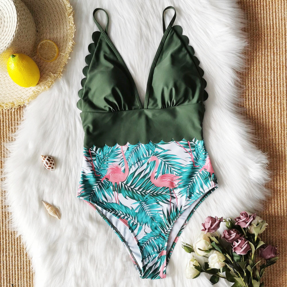 Women's Plus Size Swimsuit - Elegant Shaping One-Piece