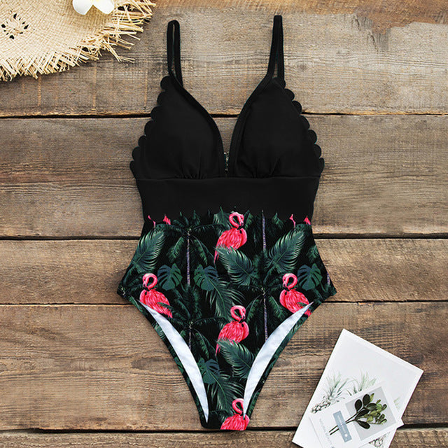 Women's Plus Size Swimsuit - Elegant Shaping One-Piece