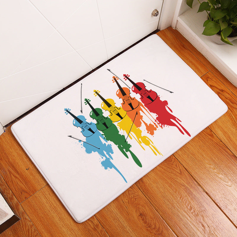 Piano Doormat Flannel | Absorbent Non-Slip Kitchen Mat