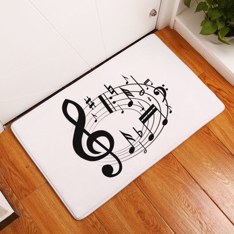 Piano Doormat Flannel | Absorbent Non-Slip Kitchen Mat