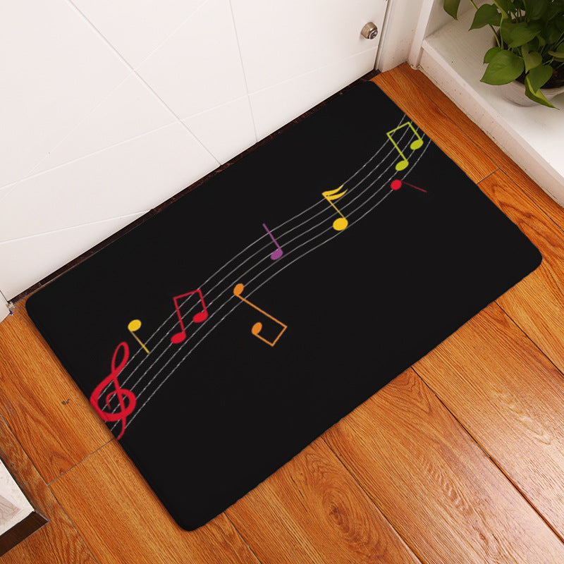 Piano Doormat Flannel | Absorbent Non-Slip Kitchen Mat