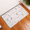Piano Doormat Flannel | Absorbent Non-Slip Kitchen Mat