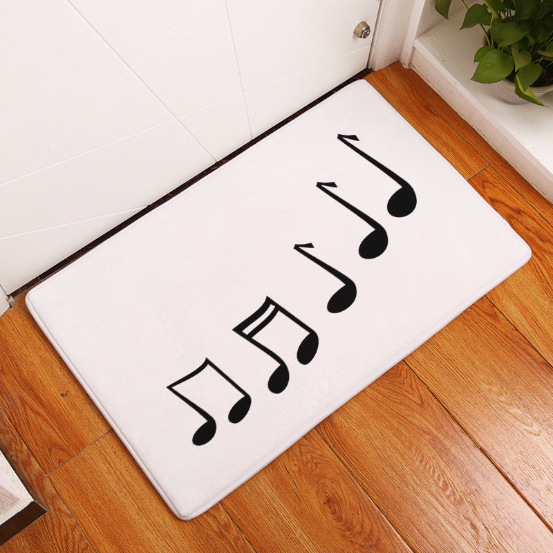 Piano Doormat Flannel | Absorbent Non-Slip Kitchen Mat