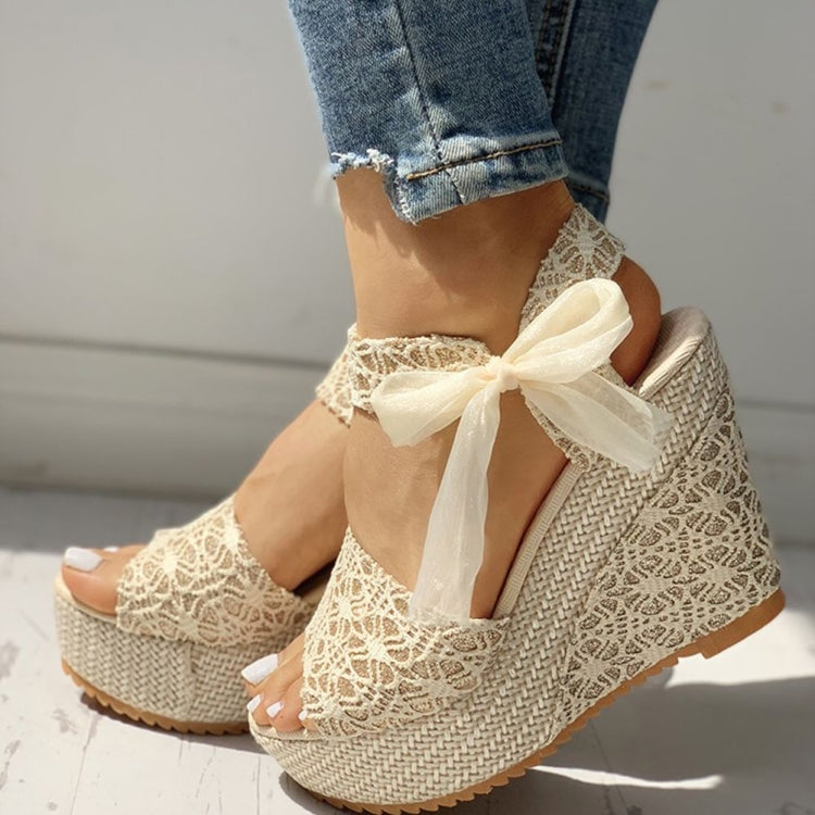 Women's Wedge Sandals Platform | Summer High Heels Elegant Shoes