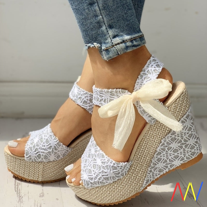 Women's Wedge Sandals Platform | Summer High Heels Elegant Shoes