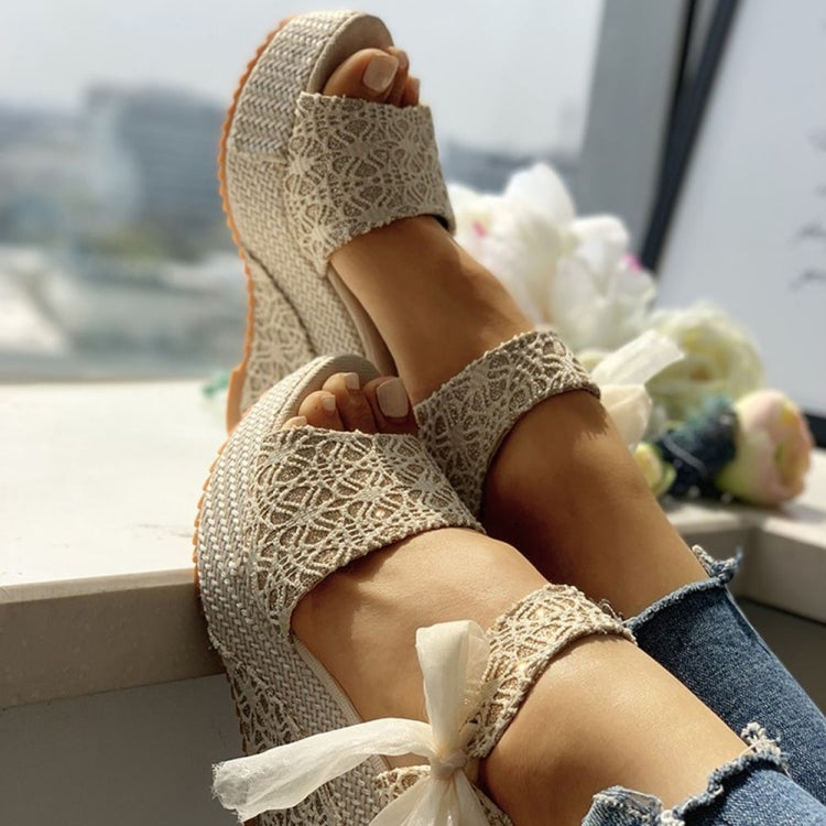 Women's Wedge Sandals Platform | Summer High Heels Elegant Shoes