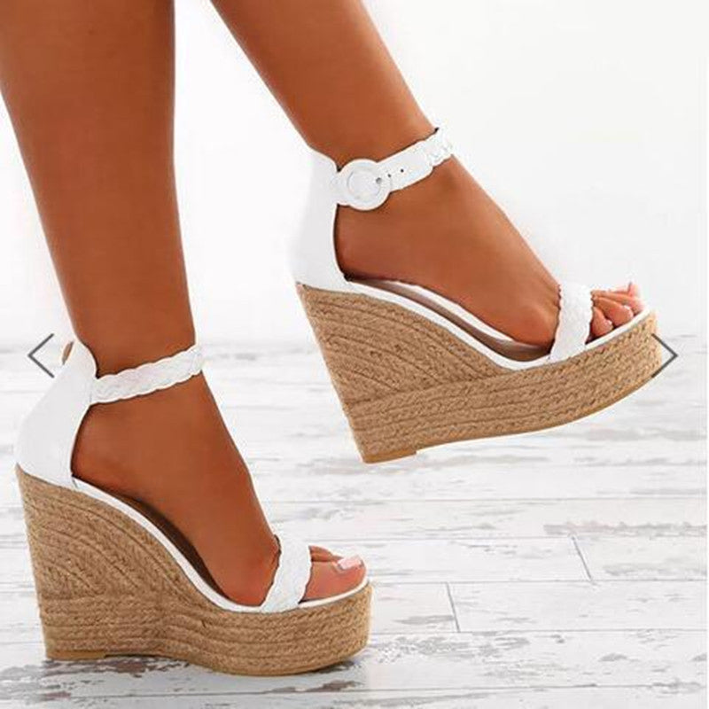 Women's Wedge Sandals Plus Size | Comfortable Platform Sandals