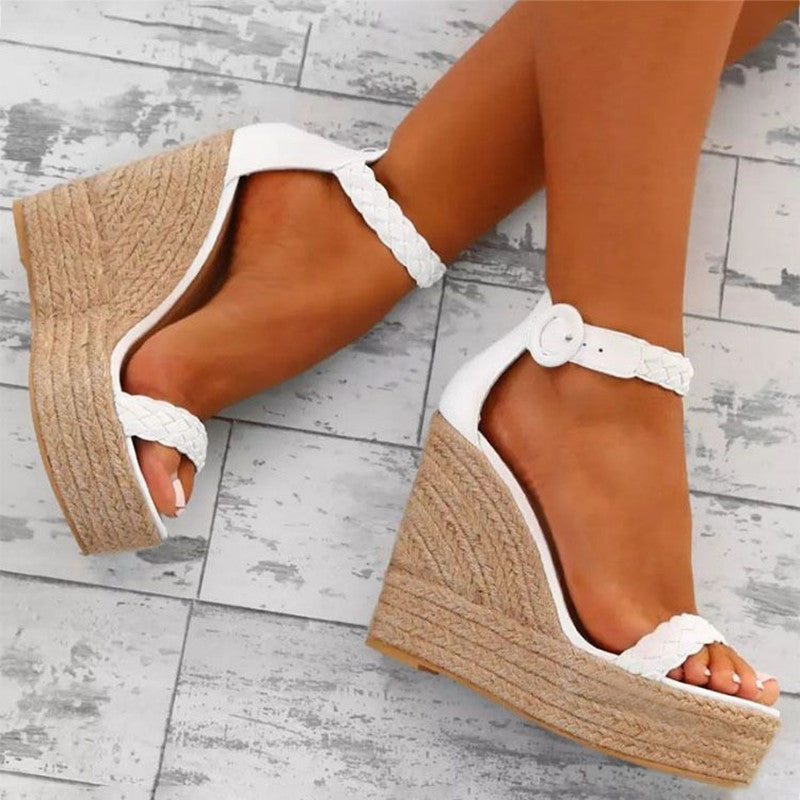 Women's Wedge Sandals Plus Size | Comfortable Platform Sandals