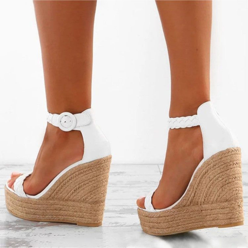 Women's Wedge Sandals Plus Size | Comfortable Platform Sandals