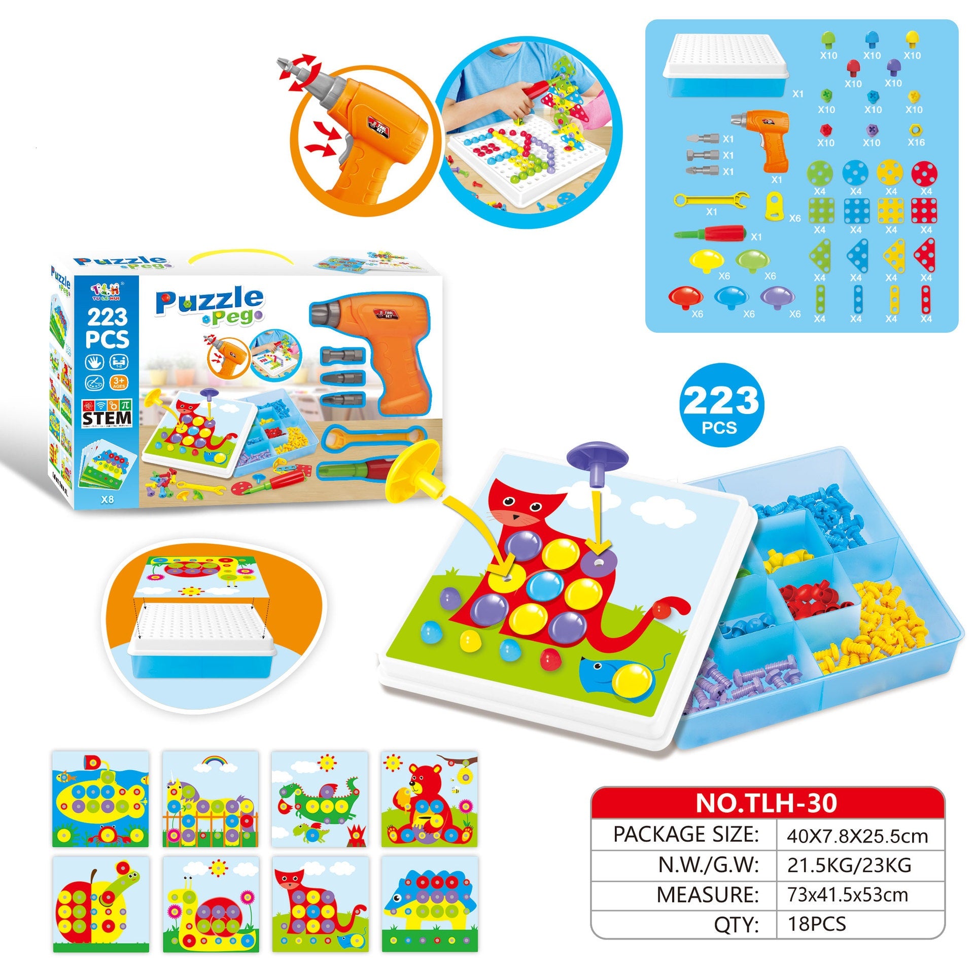Building Blocks for Kids | Creative Educational Building Toy Set