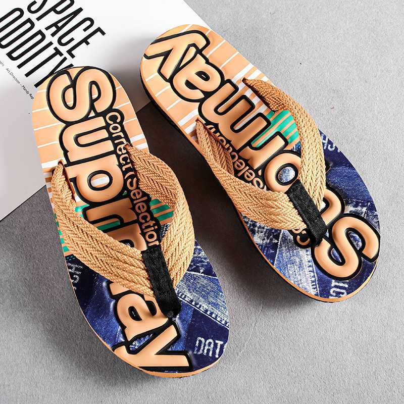 Men's Korean Style Flip-Flops | Non-Slip Summer Slippers