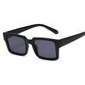 Retro Box Sunglasses Unisex - Square Vintage Fashion Glasses