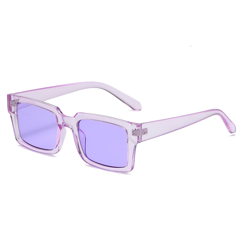 Retro Box Sonnenbrille Unisex – Eckige Vintage Fashion Brille